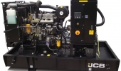 Дизельный генератор 84 квт JCB G115S открытый (на раме) с АВР - новый