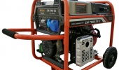 Дизельный генератор 6 квт Mitsui Power ZM-7000-DE открытый (на раме) - новый