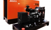 Дизельный генератор 250 квт MVAE АД-250-400-С открытый (на раме) с АВР - новый