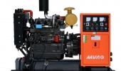 Дизельный генератор 30 квт MVAE АД-30-400-Р открытый (на раме) - новый