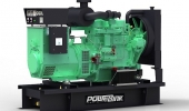 Дизельный генератор 36 квт PowerLink GMS45PX открытый (на раме) - новый