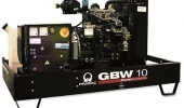 Дизельный генератор 6,5 квт Pramac GBW-10-P открытый (на раме) с АВР - новый