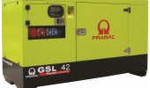Дизельный генератор 31,6 квт Pramac GSL-42-D в кожухе - новый