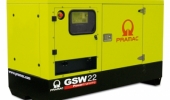 Дизельный генератор 16,1 квт Pramac GSW-22-P-AUTO в кожухе с АВР - новый