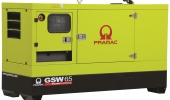 Дизельный генератор 48,6 квт Pramac GSW-65-P в кожухе с АВР - новый
