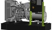 Дизельный генератор 60,7 квт Pramac GSW-80-D открытый (на раме) с АВР - новый