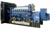 Дизельный генератор 1381,6 квт SDMO T1900 открытый (на раме) - новый